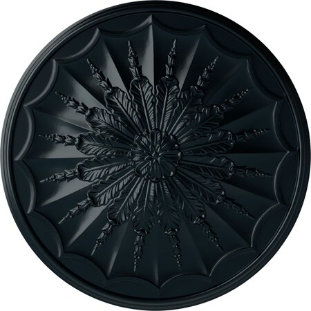 Ekena Millwork Artis Ceiling Medallion, Hand-Painted Night Shade, 27 1/8"OD x 2 5/8"P CM27ARNSF